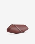 Elizabeth Baguette Clutch Nappa Brick