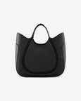 Katrina Mini Tote Wave Pebble Black