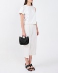 Katrina Mini Tote Wave Pebble Black
