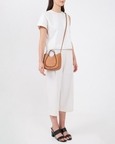 Katrina Mini Tote Wave Pebble Clay