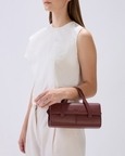 Michelle Mini Crossbody Nappa Brick