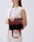 Michelle Mini Crossbody Nappa Brick