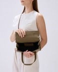 Michelle Mini Crossbody Nappa Wood