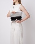 Michelle Mini Crossbody Metallic Silver
