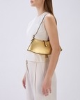 Ruth Mini Shoulder Bag Metallic Gold