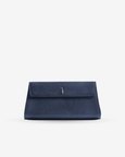 Meera Clutch Pebble Navy