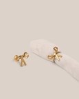 Gold Bow Napkin Rings