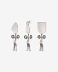 Silver Bow Cheese Knives
