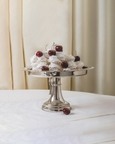 Silver Bow Cake Stand