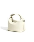 Favori Liora - Genuine Leather Top-handle Bag in Ivory