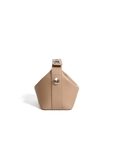 Favori Liora - Genuine Leather Top-handle Bag in Smoke Powder
