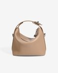 Favori Liora - Genuine Leather Top-handle Bag in Smoke Powder