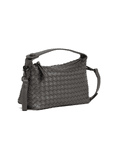 Favori Fero Faux Leather Handbag in Dark Grey