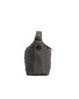 Favori Fero Faux Leather Handbag in Dark Grey