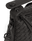 Favori Fero Faux Leather Handbag in Dark Grey