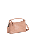 Favori Fero Faux Leather Handbag in Blush Pink