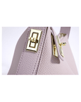 Favori Lumi Genuine Leather Baguette in Mauve
