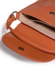 Favori Vienna - Genuine Leather Structured Bucket Bag in Tan