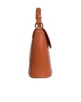 Favori Vienna - Genuine Leather Structured Bucket Bag in Tan