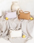 Favori Lumi Genuine Leather Baguette in Ivory