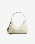 Favori Lumi Genuine Leather Baguette in Ivory