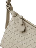 Favori Tissa - Woven Handbag, Faux Leather in Ivory