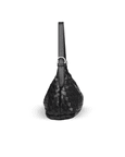 Favori Tissa - Woven Handbag, Faux Leather in Black