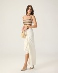 Melanine Bustier Set