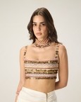 Melanine Bustier Set