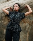 Berlin Shawl Collar Top