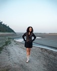 Upcycled Seattle Wrap Dress