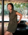 Sleeveless Jacket Dress
