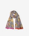Floral Radiance Silk Scarf