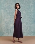 Sculpted Linen Jumpsuit