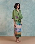 Linen Applique Breeze Shirt