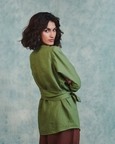 Linen Wrap Top