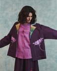 Embroidered Open Linen Jacket