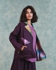 Embroidered Open Linen Jacket