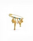 Ocean Relic Charm Pin Brooch