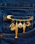 Ocean Relic Charm Pin Brooch