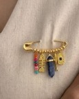 Celestial Prism Charm Pin Brooch
