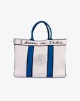 The India Tote - Jodhpur Blue
