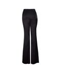 Bootcut Textured Satin Trousers