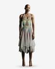 Suspended Sequins & Chiffon Dress