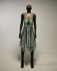 Suspended Sequins & Chiffon Dress