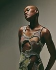 Meandered Asymmetric Dress