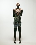 Meandered Asymmetric Dress