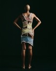 Meandered Asymmetric Dress