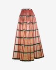 Glass Embroidered Circular Skirt