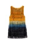 Gradient Glass Fringe Top